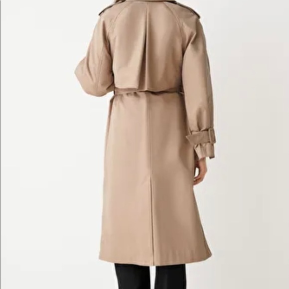 & Other Stories Classic Trench Coat - Beige BNWT - Picture 5 of 7